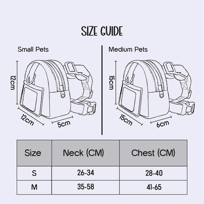 PetCore Satchel | With Matching Leash | Their Own Backpack | Easy Walk Control