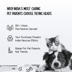 PetCore Satchel | With Matching Leash | Their Own Backpack | Easy Walk Control - Tilting Heads