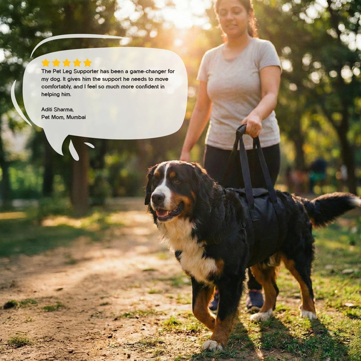 Pet Leg Supporter | Gentle Lift & Mobility Support for Dogs