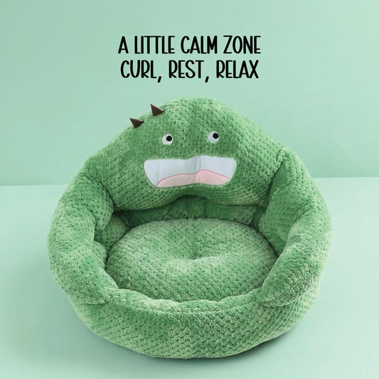 Plume Bed – Ultra-Soft Calming Bed for Cats & Small Pets - Tilting Heads