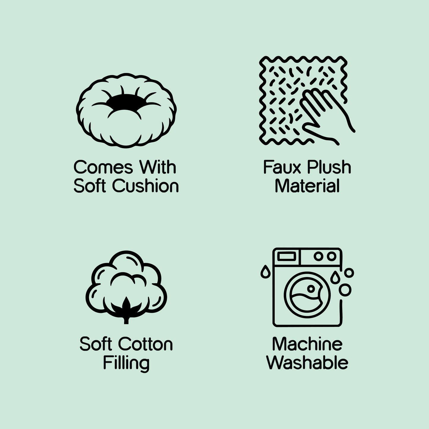 Plume Bed – Ultra-Soft Calming Bed for Cats & Small Pets - Tilting Heads