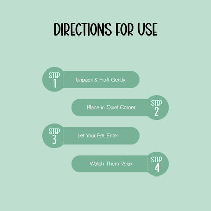 Plume Bed – Ultra-Soft Calming Bed for Cats & Small Pets - Tilting Heads