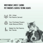 Persona Jacket | Winter Comfort Tailored to Your Pet’s Unique Personality | Denim Look | Soft Puffer Lining - Tilting Heads