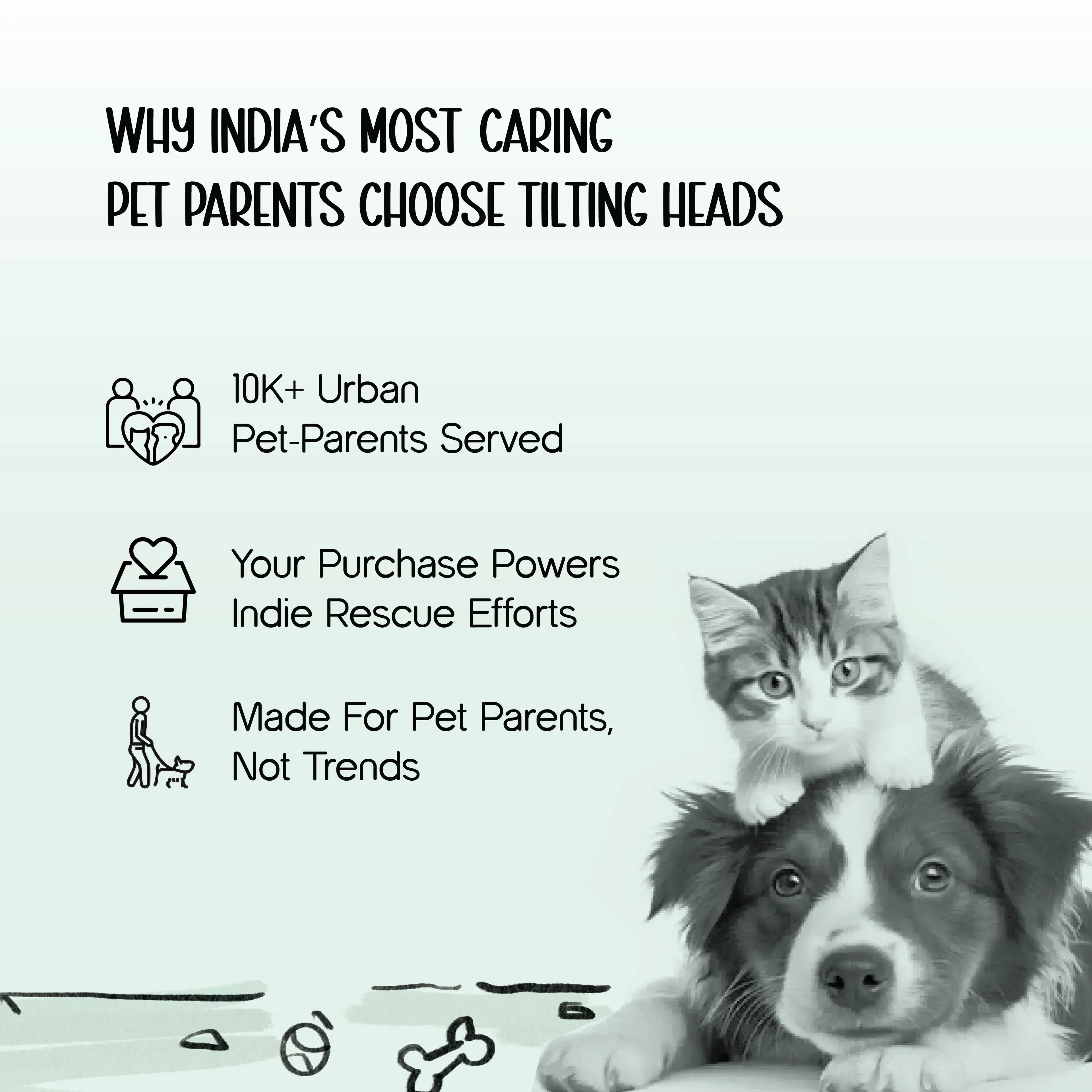 Persona Jacket | Winter Comfort Tailored to Your Pet’s Unique Personality | Denim Look | Soft Puffer Lining - Tilting Heads