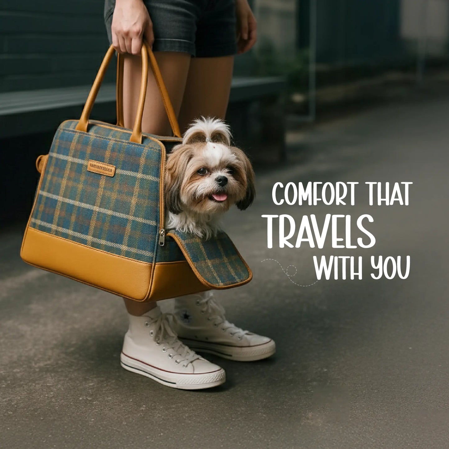 Pomelo Carrier Bag | Travel in Comfort | Secure & Stylish Pet Carrier