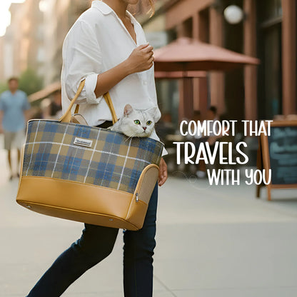 Pomelo Carrier Bag | Travel in Comfort | Secure & Stylish Pet Carrier - Tilting Heads