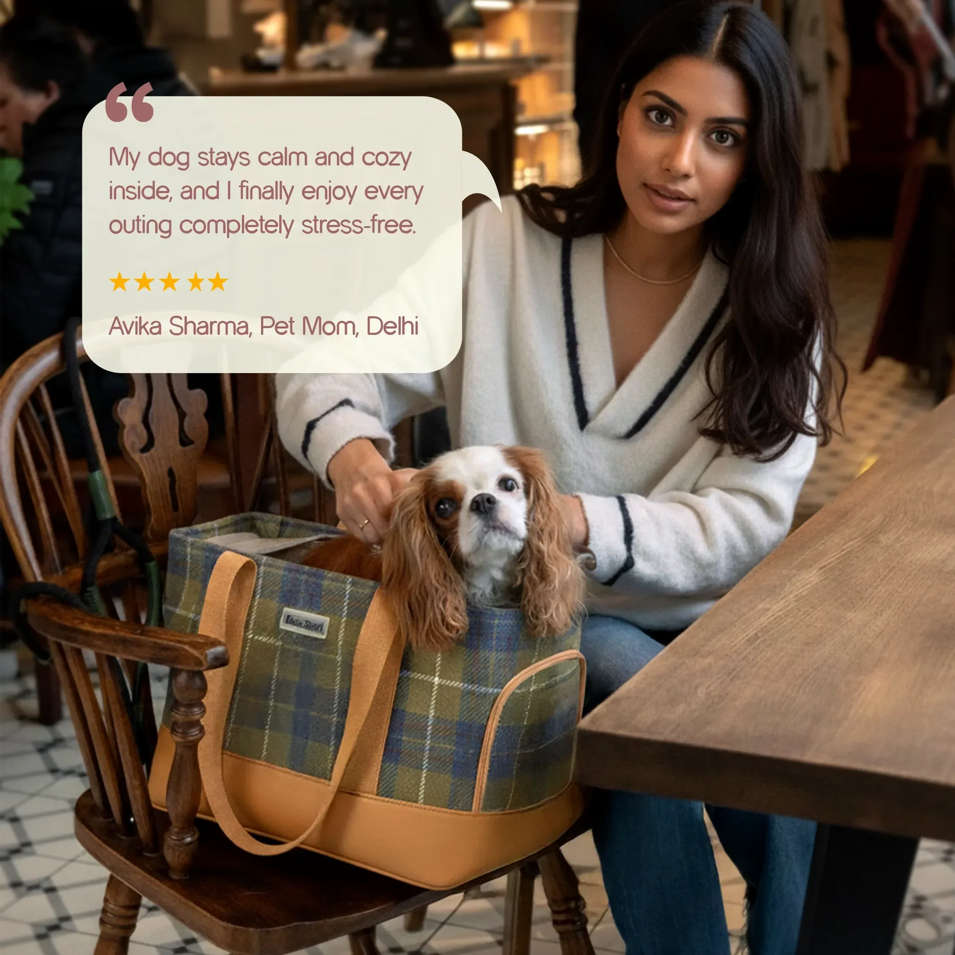 Pomelo Carrier Bag | Travel in Comfort | Secure & Stylish Pet Carrier - Tilting Heads