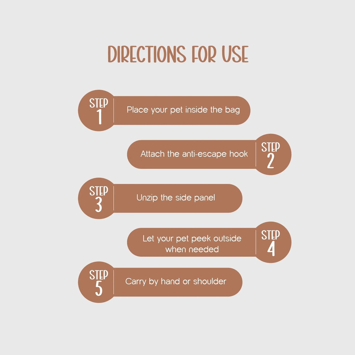 Pomelo Carrier Bag | Travel in Comfort | Secure & Stylish Pet Carrier - Tilting Heads