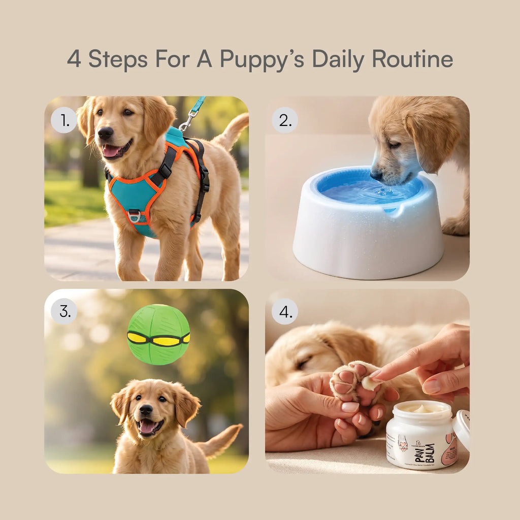 Puppy Starter Pack | Walk, Sip, Fetch & Protect