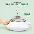 PushPop Treat Tumbler – Interactive Treat Dispensing Toy for Dogs