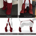 Pawveralls Suspender Boots For Dogs | Secure, Flexible & Weather-Ready | For Daily Walks & Outdoor Adventures| All-Terrain