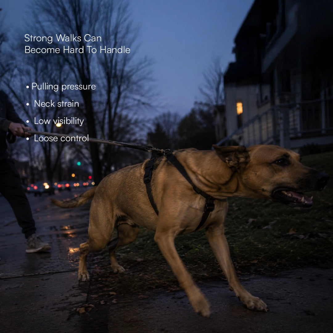RegalStride Harness | No-Pull Reflective Dog Harness With Handle