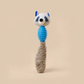 RustleRaccoon Toy | Crinkle & Squeaky Plush Dog Toy