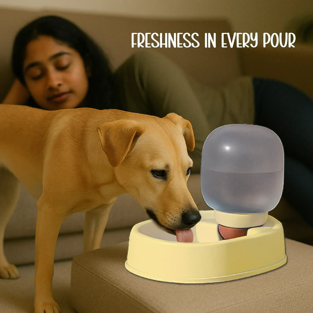 SipEase Pot – Travel Friendly Pet Water Bottle with Drinking Bowl - Tilting Heads