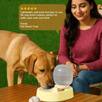 SipEase Pot – Travel Friendly Pet Water Bottle with Drinking Bowl - Tilting Heads