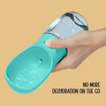 SipMate Water Bottle – Leak Proof Portable Travel Bottle with Built-In Bowl - Tilting Heads
