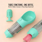 SipMate Pro | 3-in-1 Walk Bottle for Hydration & Cleanup - Tilting Heads
