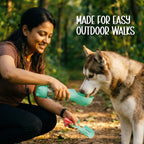 SipMate Pro | 3-in-1 Walk Bottle for Hydration & Cleanup - Tilting Heads