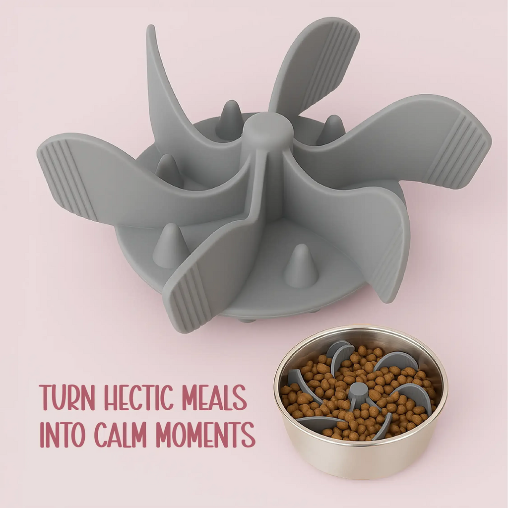 SlowSwirl Feeder | Healthy Eating | Slows Mealtime | Easy to Use - Tilting Heads