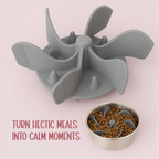 SlowSwirl Feeder | Healthy Eating | Slows Mealtime | Easy to Use - Tilting Heads