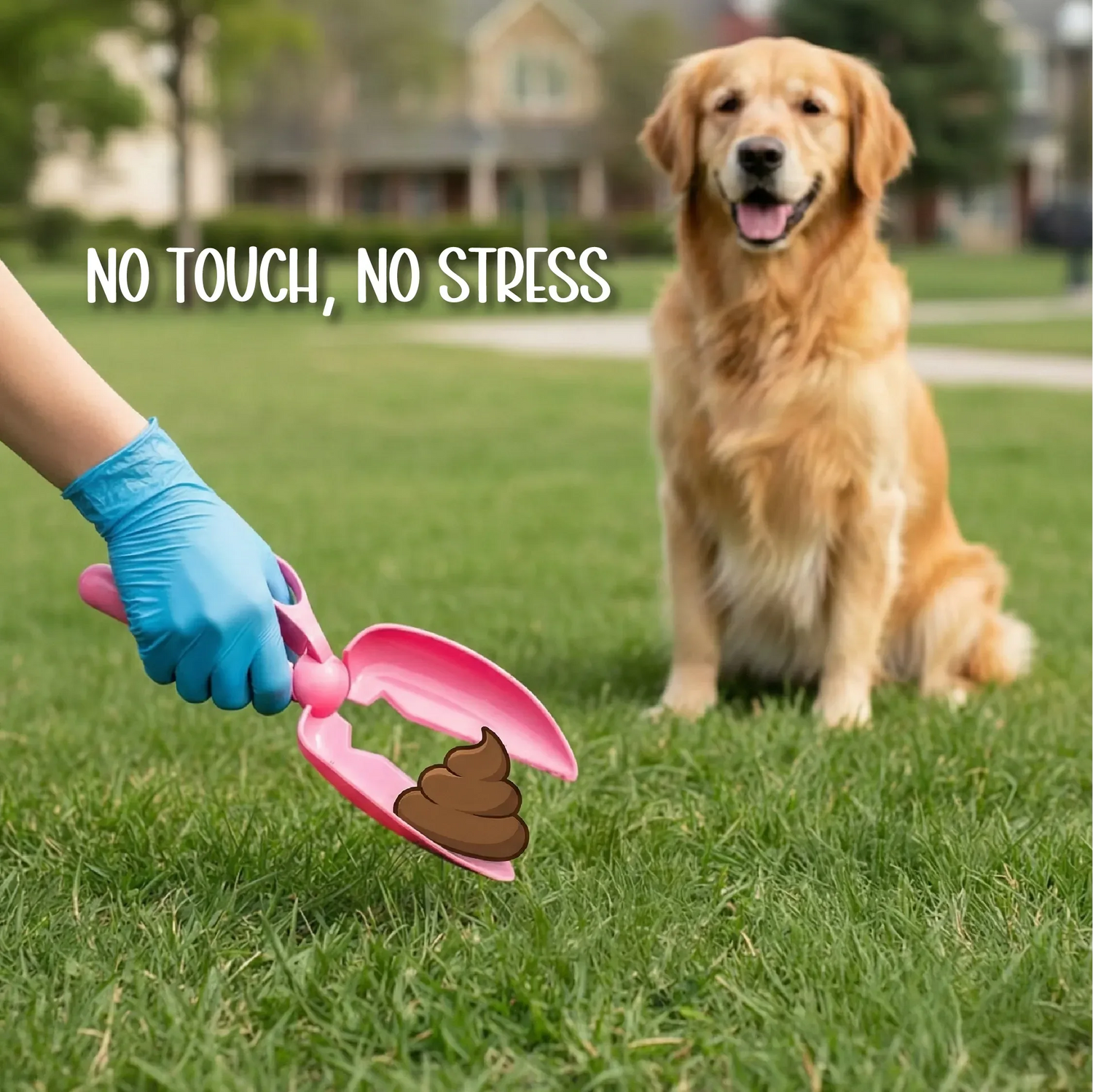 SnapClean Poop Scooper | No-Touch, Hygienic & Effortless Cleanup for Dogs - Tilting Heads