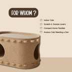 SnoozeScratch – The Cozy Den & Scratch Spot Your Cat Will Love - Tilting Heads