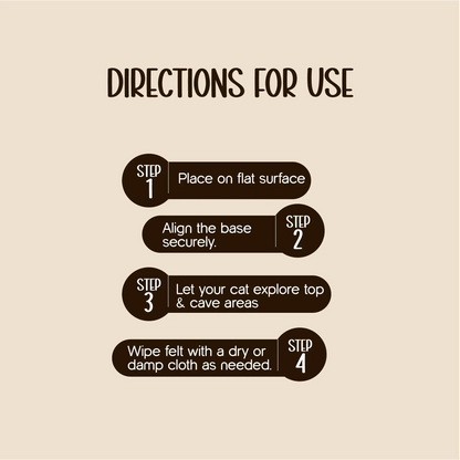 SnoozeScratch – The Cozy Den & Scratch Spot Your Cat Will Love - Tilting Heads