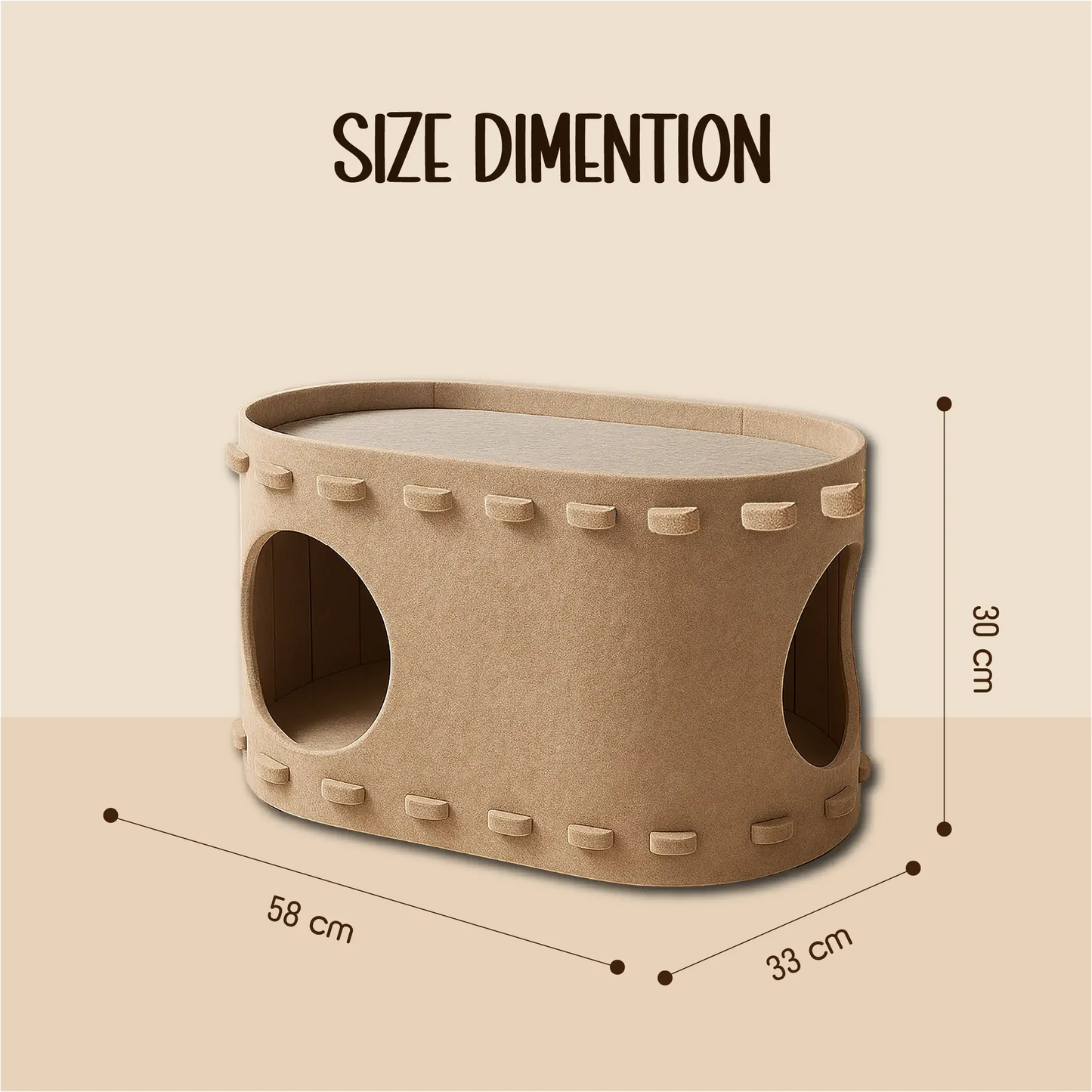 SnoozeScratch – The Cozy Den & Scratch Spot Your Cat Will Love - Tilting Heads