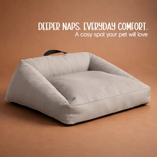 Snooze Lounger | Soft, Washable Pet Lounger | Everyday Comfort Indoors & Out