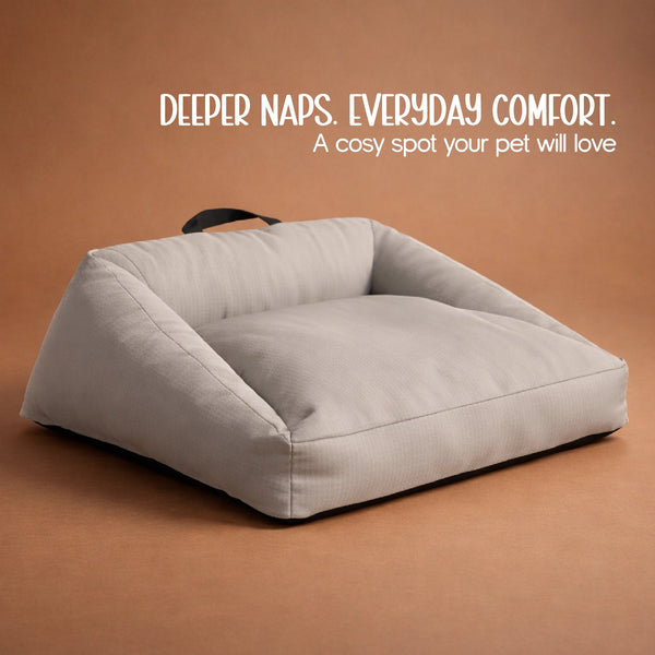 Snooze Lounger | Soft, Washable Pet Lounger | Everyday Comfort Indoors & Out