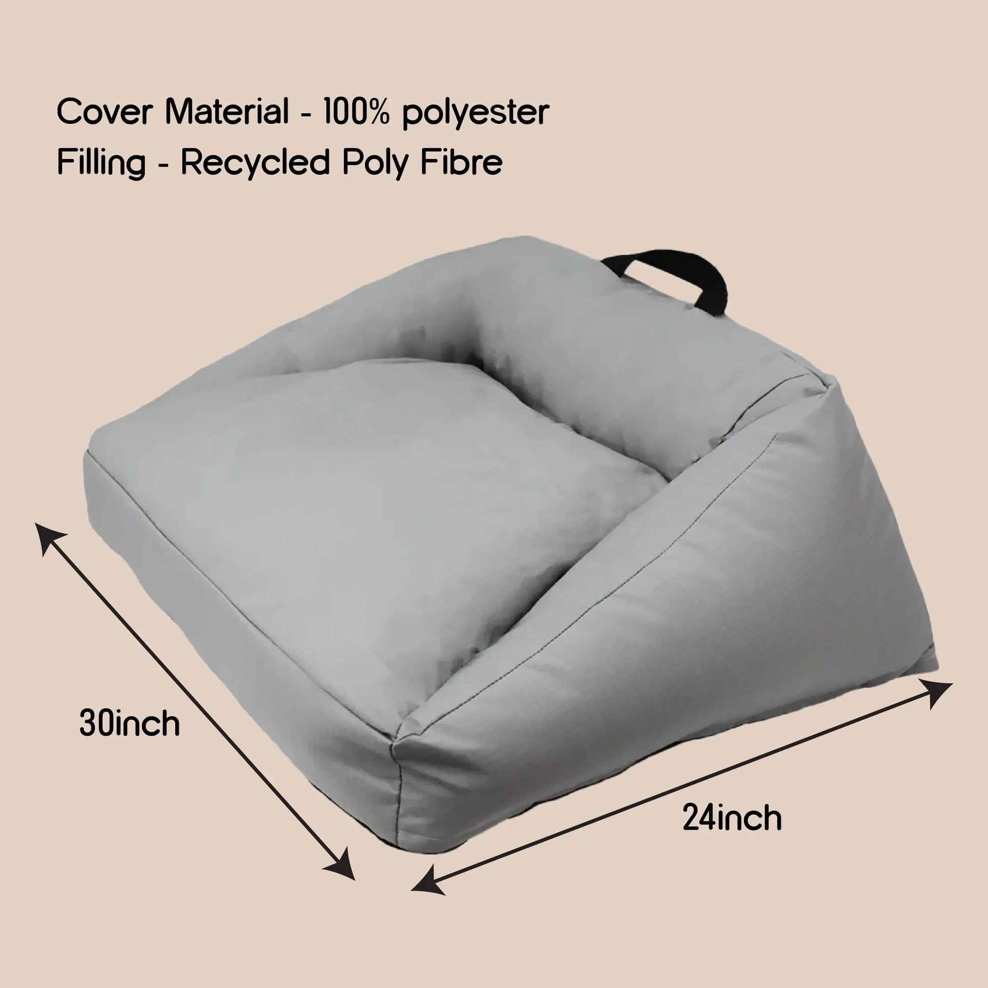 Snooze Lounger | Soft, Washable Pet Lounger | Everyday Comfort Indoors & Out - Tilting Heads