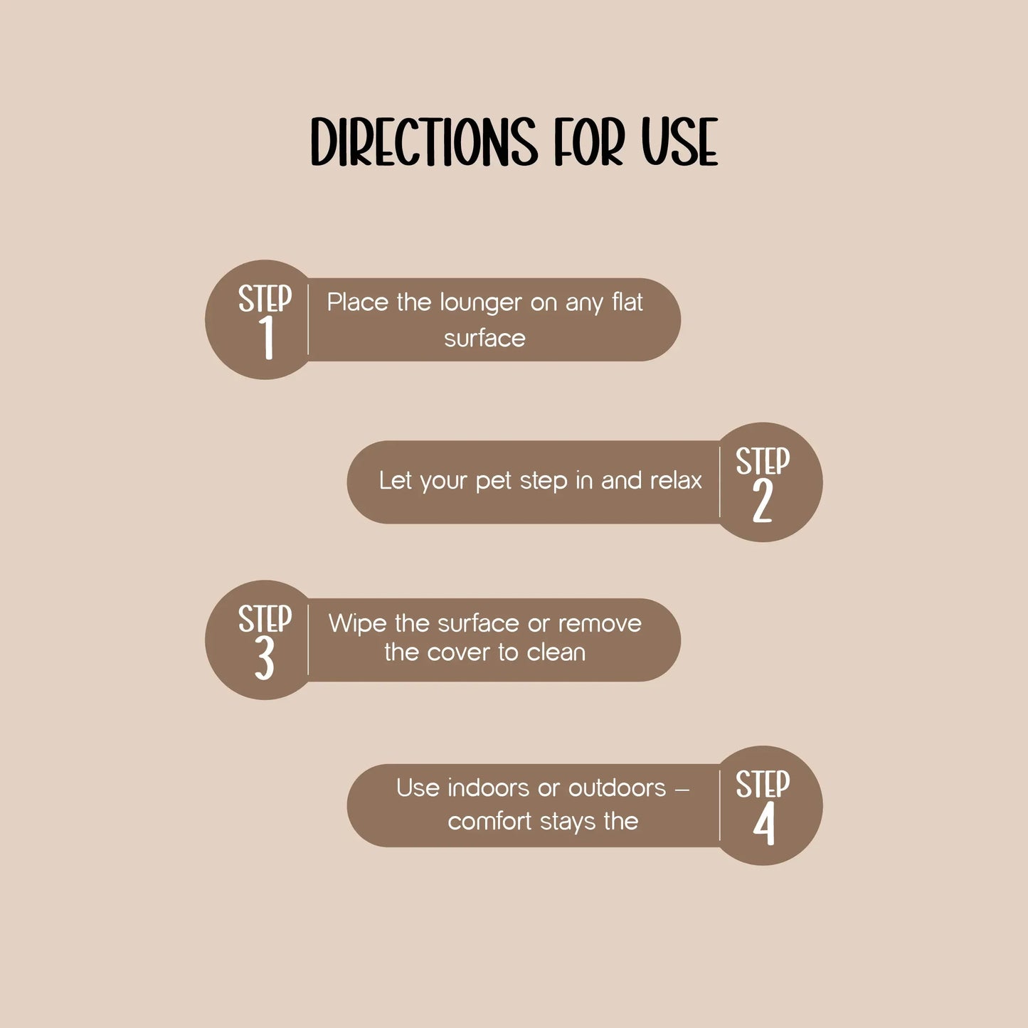 Snooze Lounger | Soft, Washable Pet Lounger | Everyday Comfort Indoors & Out - Tilting Heads