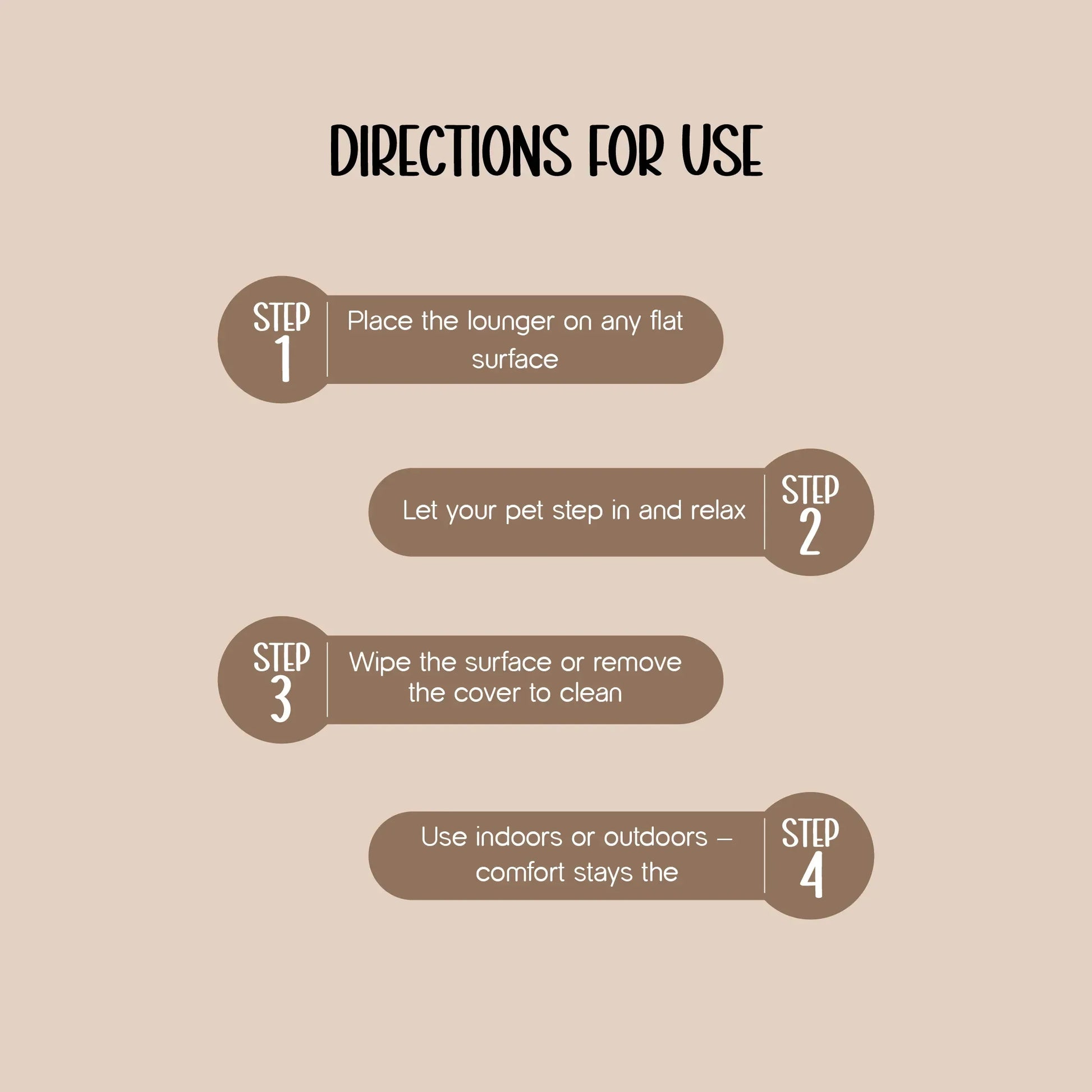 Snooze Lounger | Soft, Washable Pet Lounger | Everyday Comfort Indoors & Out - Tilting Heads