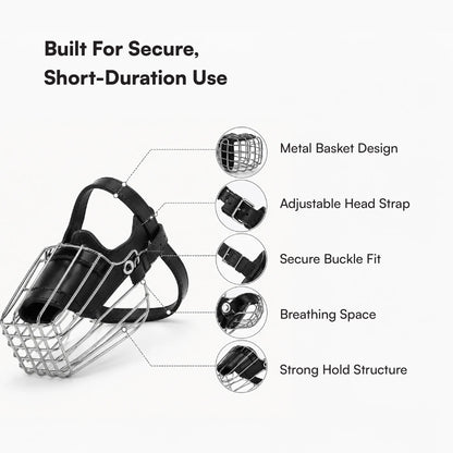 Snout Guard Pro | Comfortable | Adjustable | Durable Muzzle