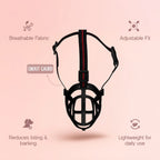 Snout Gaurd | Safe & Breathable Muzzle for Dogs - Tilting Heads