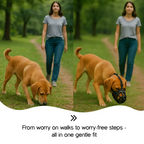 Snout Gaurd | Safe & Breathable Muzzle for Dogs - Tilting Heads