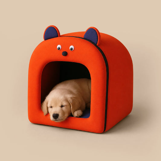 SnugBug Hut – Comfy, Calming & Portable | Safe Den for Small Dogs