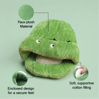 Solace Cave | Soft, Enclosed Comfort for Calm Sleep for Puppies & Cats - Tilting Heads