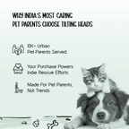 Solace Cave | Soft, Enclosed Comfort for Calm Sleep for Puppies & Cats - Tilting Heads