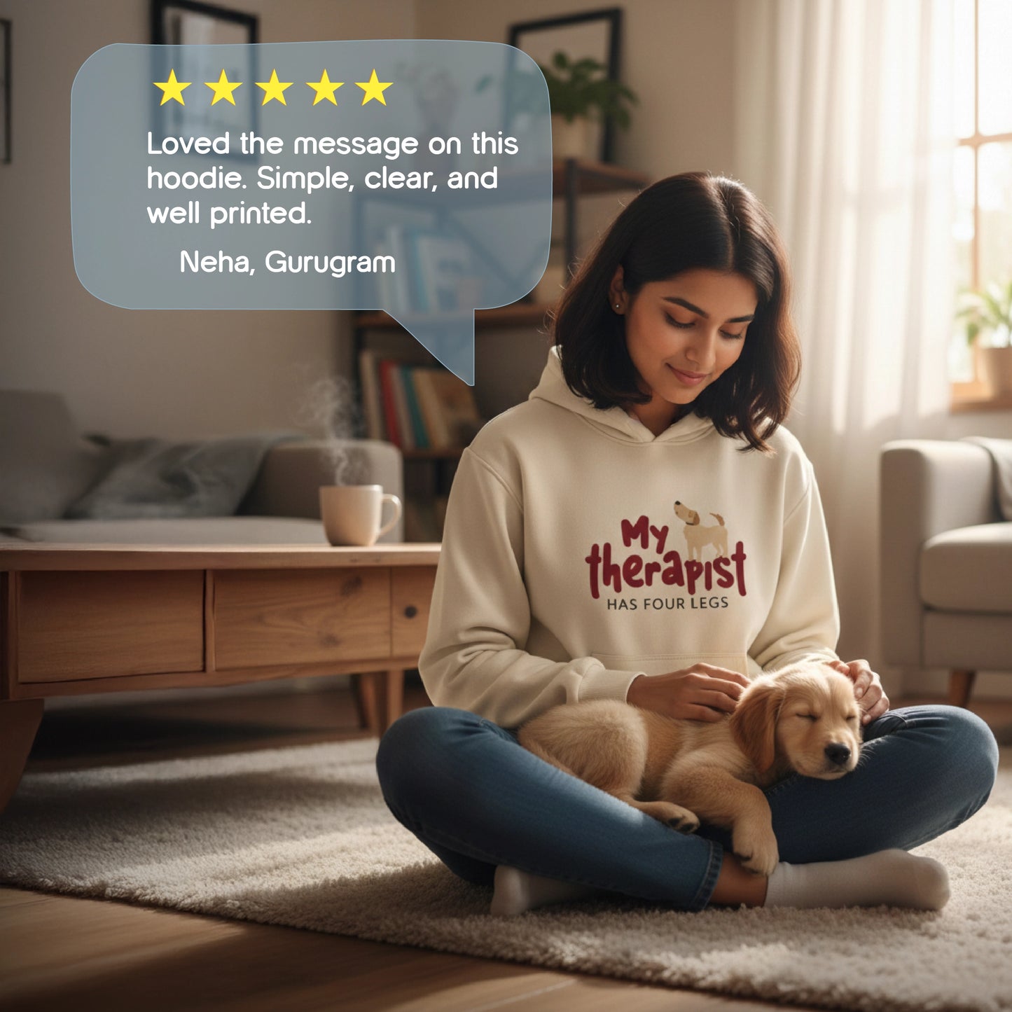My Therapist Hoodie | Unisex Statement Comfortwear for Pet Parents