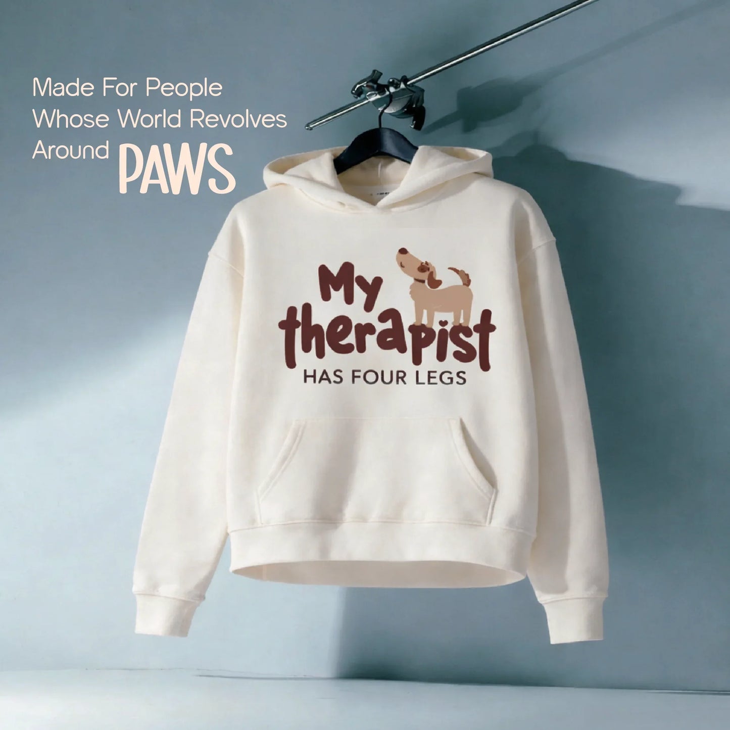 My Therapist Hoodie | Unisex Statement Comfortwear for Pet Parents - Tilting Heads