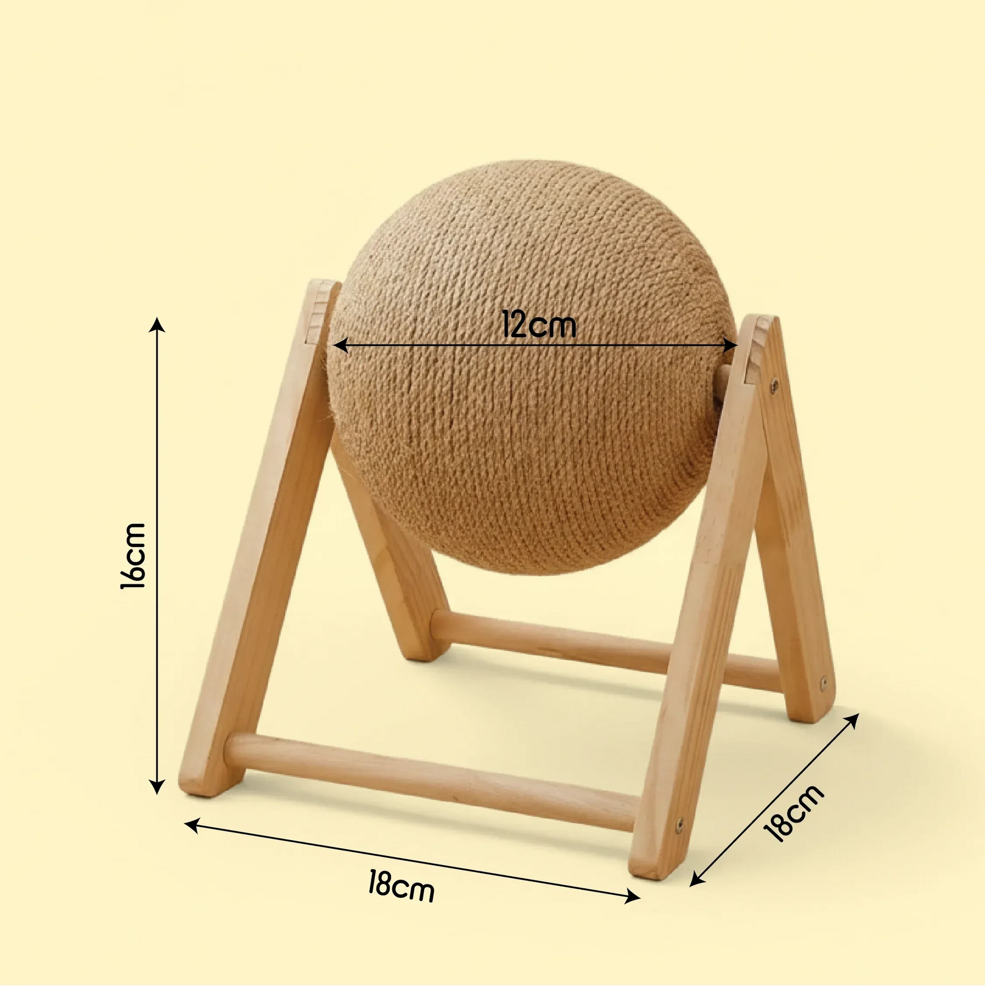 SpinPlay Scratcher – Interactive Rotating Scratcher for Cats - Tilting Heads