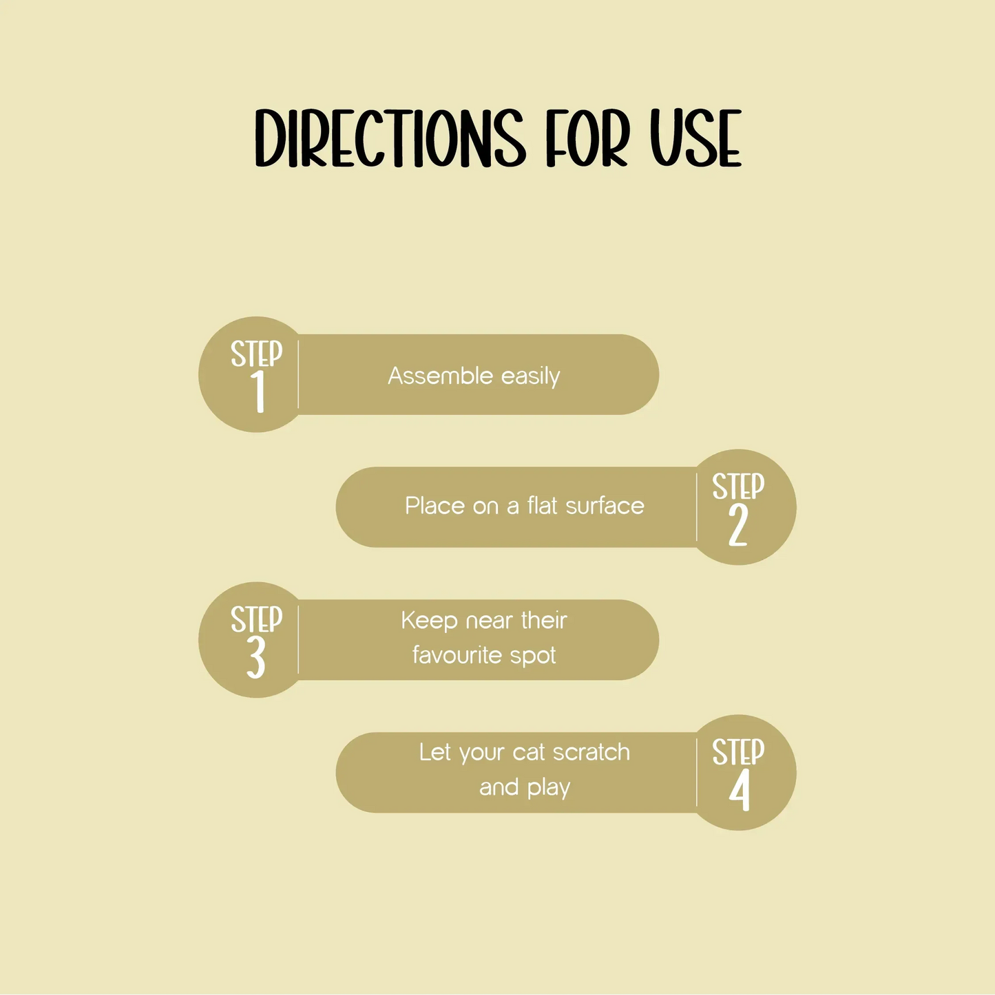 SpinPlay Scratcher – Interactive Rotating Scratcher for Cats - Tilting Heads