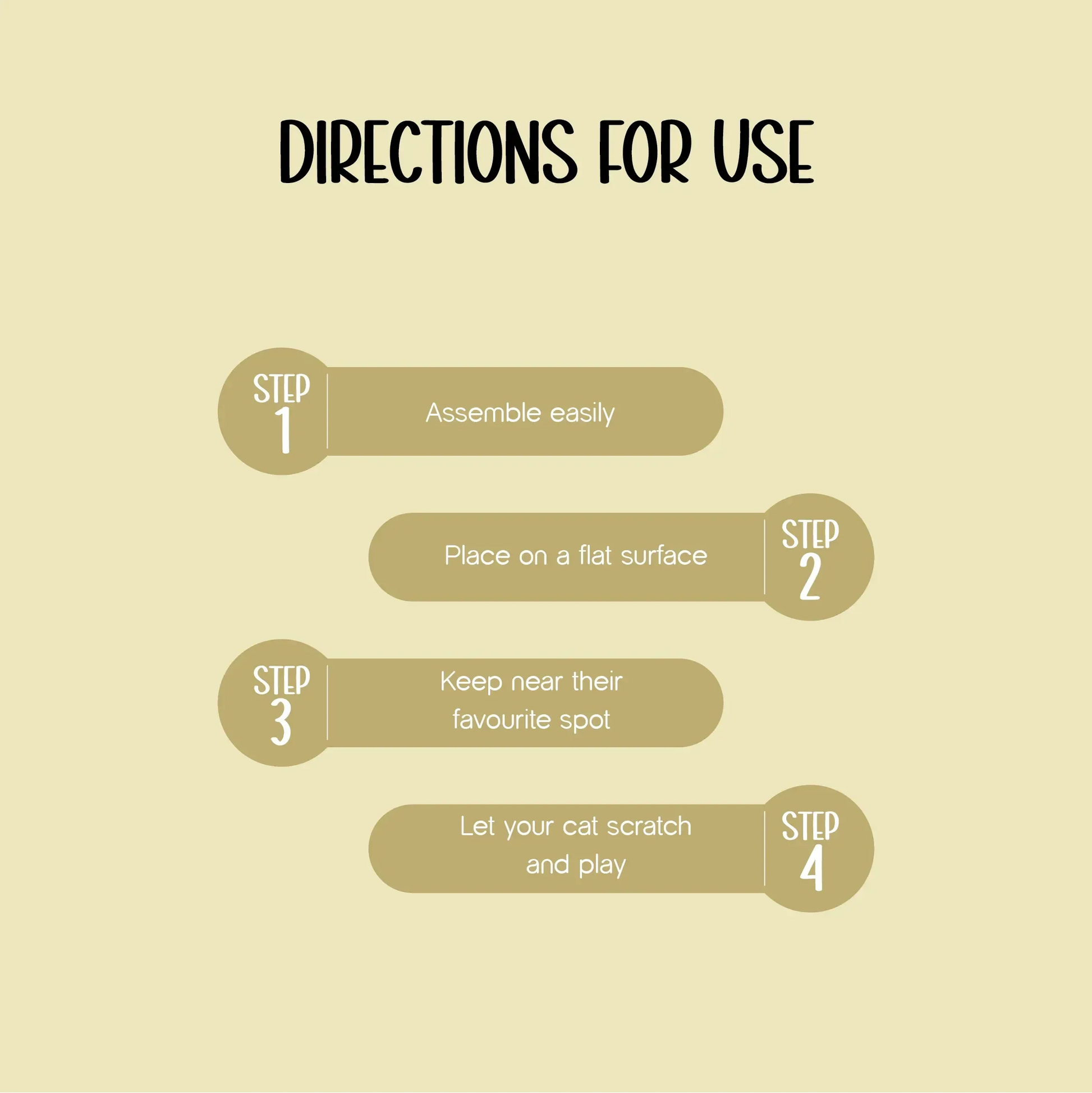 SpinPlay Scratcher – Interactive Rotating Scratcher for Cats - Tilting Heads