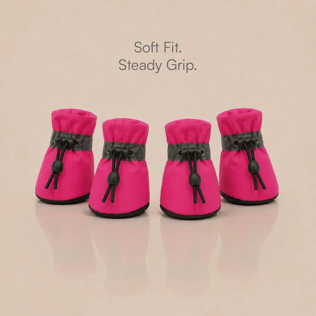 StepGuard Pet Boots – Soft Fit, Steady Grip & Daily Paw Protection