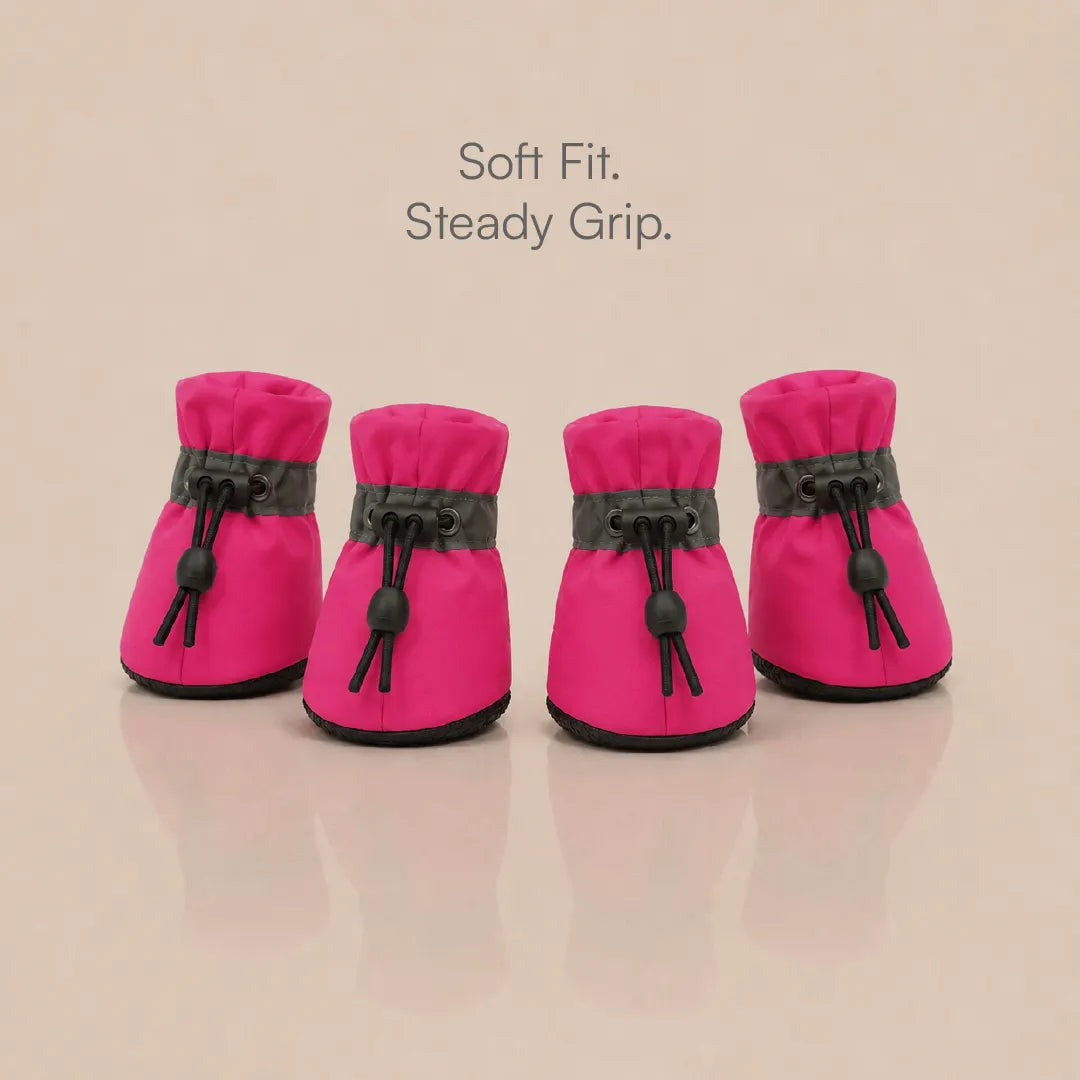StepGuard Pet Boots – Soft Fit, Steady Grip & Daily Paw Protection