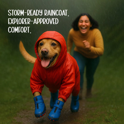 StormGuard Jacket | Dog Raincoat | For Breezy Walks in Rainy Weather