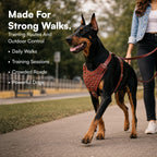 Stormborn Harness – Premium Leather Harness for Strong Dogs