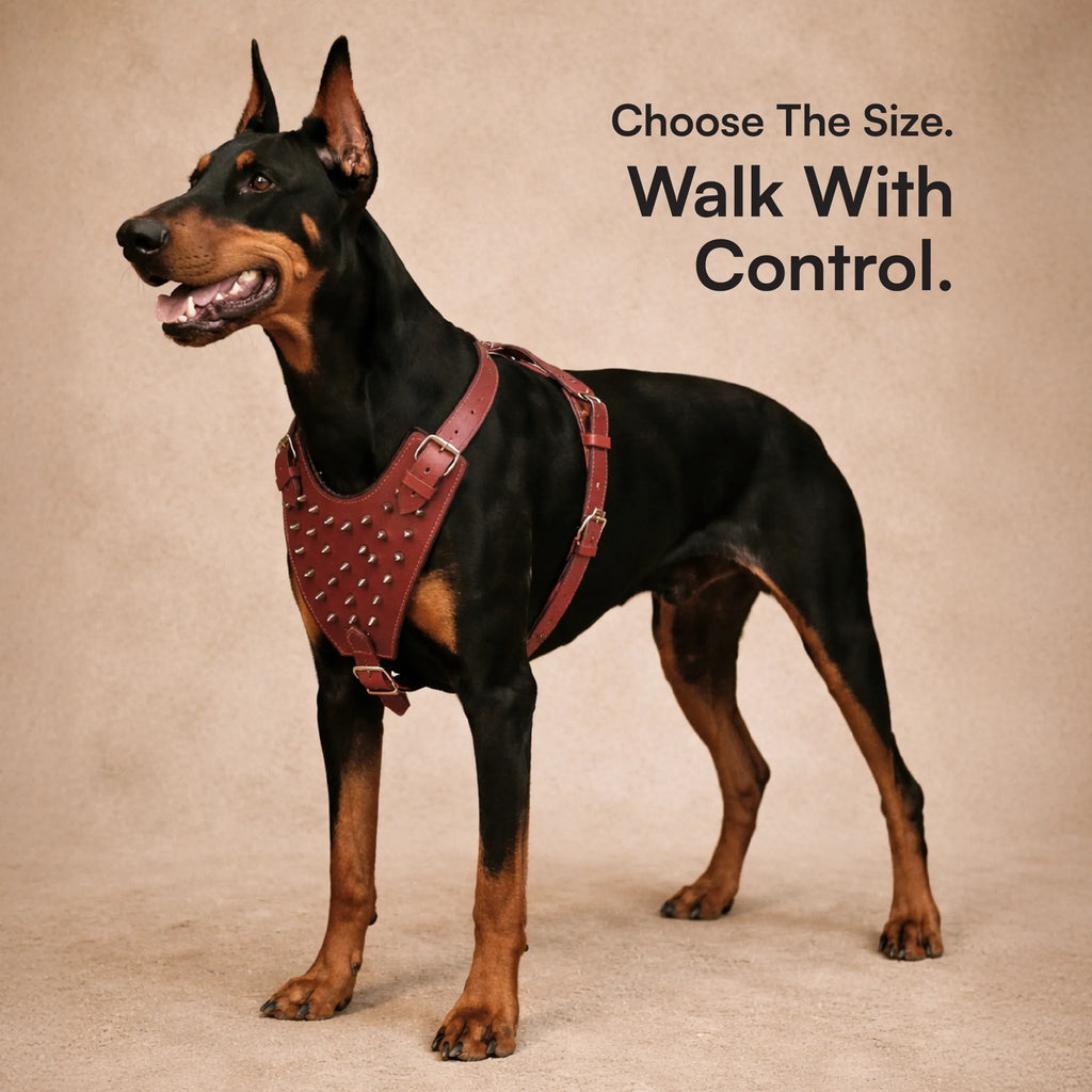 Stormborn Harness – Premium Leather Harness for Strong Dogs