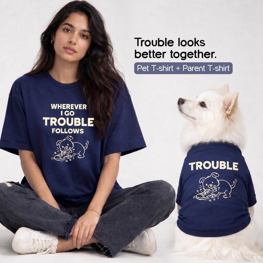 Matching Fit Combo – Stylish T-Shirt Combo for You & Your Pet
